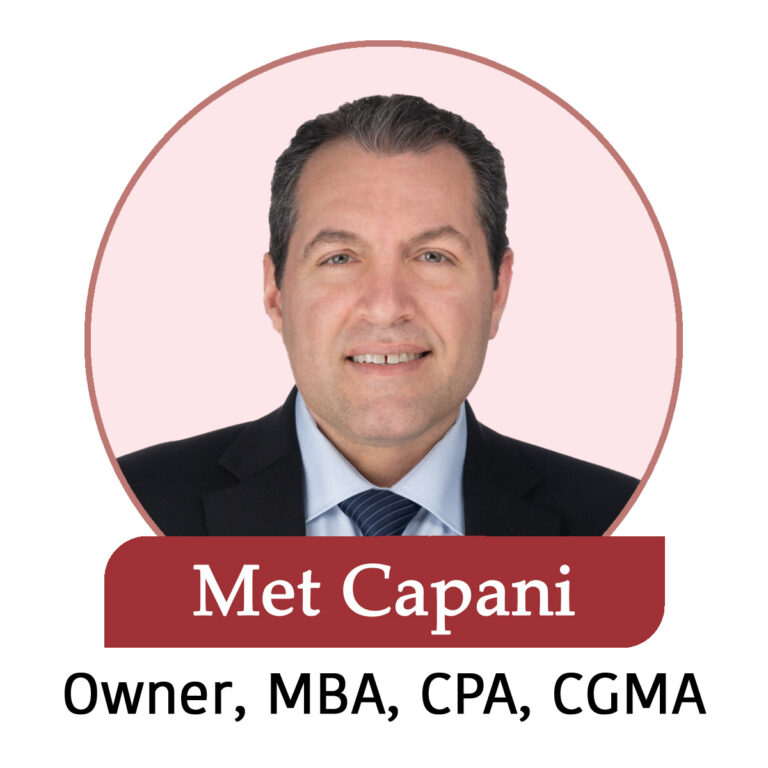Met Capani Owner, MBA, CPA, CGMA