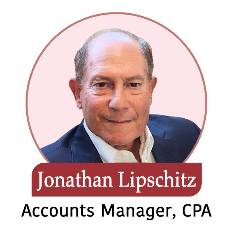Jonathan Lipschitz Accounts Manager, CPA